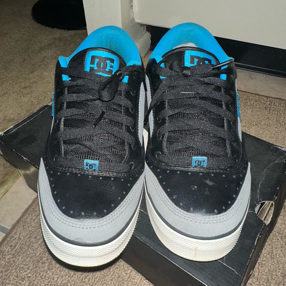 DC Black and Blue Athletic Shoes